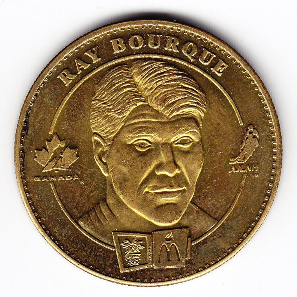 Team Canada NHLPA Ray Bourque/Chris Pronger Medal (b306)
